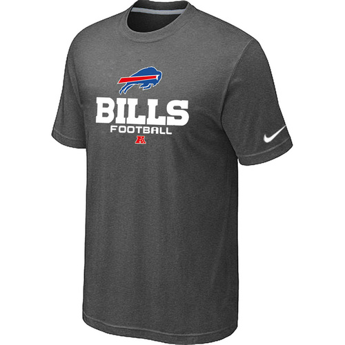 Nike Buffalo Bills Critical Victory NFL T-Shirt - Dark Grey